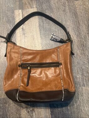 The Sak Kendra Hobo Tobacco Snake Mult Leather